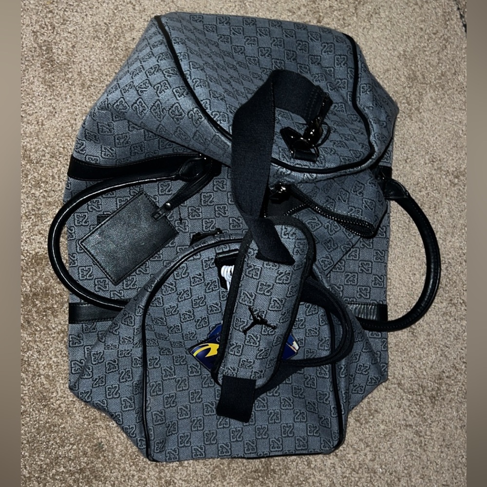 Jordan 23 Duffle Bag Player Issued Umich